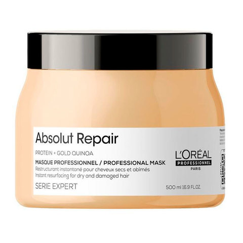 L'Oreal Professionnel Absolut Repair Gold Quinoa + Protein - Восстанавливающая маска с кремовой текстурой