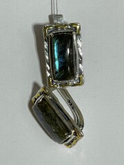Эгине (серьги из серебра)