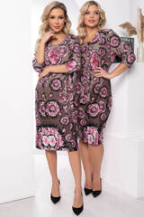 Платье "Иви" (капучино) П7793 LT Collection