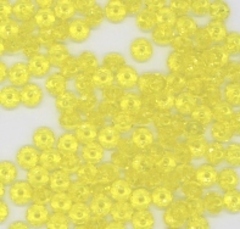 Бусины гранёные плоские пришивные акрил, Ø 6 мм, 50 гр