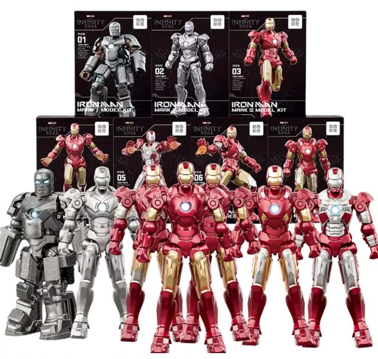 Железный человек набор фигурок серия 01 Model Kit