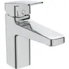 Ideal Standard BD227AA IS BD227AA Ceraplan Смеситель для раковины 88 мм, со сливным гарнитуром, FirmaFlow, HWTC, 5 л/мин
