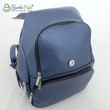 Сумка Саломея 502 металлик синий (рюкзак)