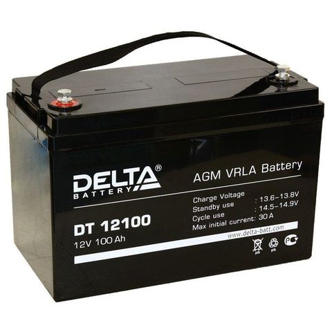 Аккумуляторная батарея Delta DT 12100