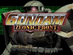 Mobile Suit Gundam: Zeonic Front (Playstation 2)