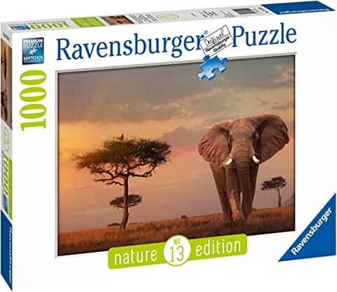 Puzzle Elephant of the Masai Mar