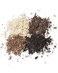 benecos Натуральные 4-хцветные тени для век Кофе со сливками 8 г