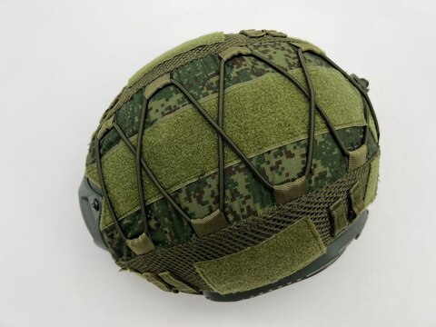 Камуфляжный чехол-кавер для шлема