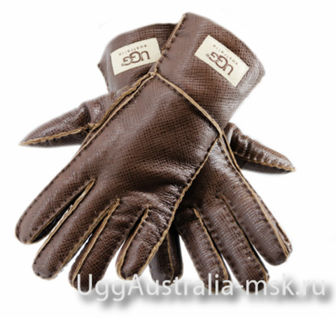 UGG Men's Glove Metallic Chocolate