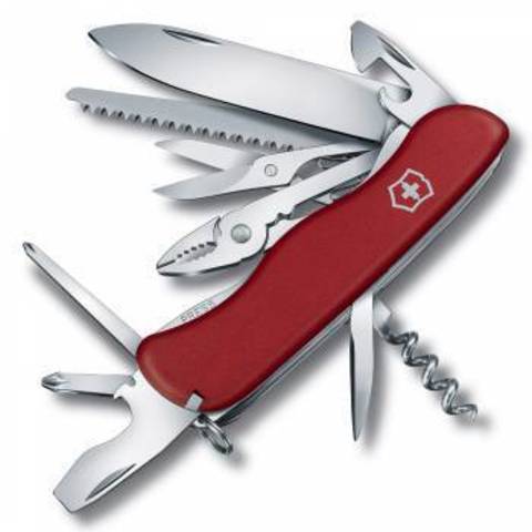 Нож перочинный Victorinox HERCULES 111мм 18функций красный (0.8543)