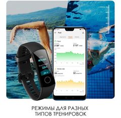 Фитнес браслет Huawei Honor Band 4 (черный)