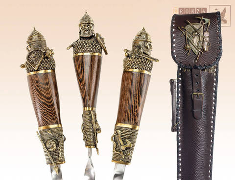 шампуры Богатырь в чехле