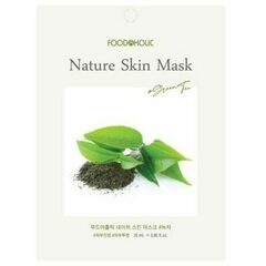 Тканевая маска с зелёным чаем FOODAHOLIC Nature Skin Mask Green Tea