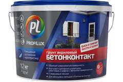 Грунт для внутренних и наружных работ Profilux Бетонконтакт
