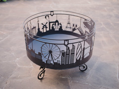Чаша для костра Lordsen «Города» (Париж-Лондон-Берлин)