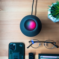 Умная колонка Apple HomePod mini Space Gray MY5G2ZP/A