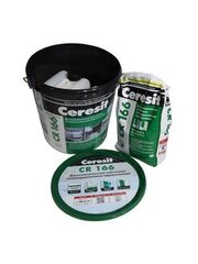 Эластичная гидроизоляционная масса двухкомпонентная Церезит CR 166 компоненты А и Б 16 кг