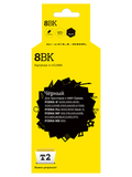 Картридж T2 IC-CCLI-8BK для Canon PIXMA iP4200, 4300, 5200, Pro9000, MP500, 600, черный, с чипом