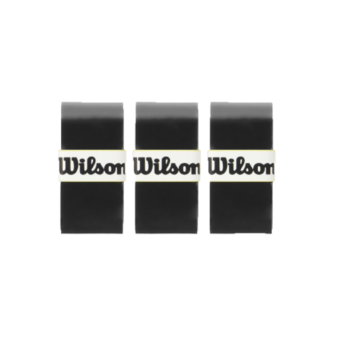 Намотка для ракетки Wilson Pro Soft Absorbent Overgrip Black (3шт)