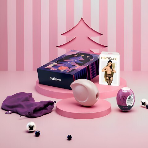 Новогодний адвент календарь для пары от Satisfyer Advent Box (4 предмета)