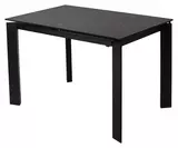 фото 11 Стол CORNER 120 MATT BLACK MARBLE SOLID CERAMIC / BLACK, DISAUR на profcook.ru