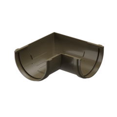 Угол желоба 90 Premium, каштан