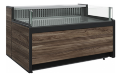 Холодильная витрина CARBOMA BAVARIA 3 GC111 VM 1,25-2 динамика открытая без боковин