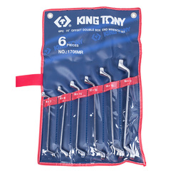 KING TONY (1706MR) Набор накидных ключей, 6-17 мм, 6 предметов