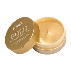 Petitfee Патчи гидрогелевые для глаз с золотым комплексом - +5Gold hydrogel eye patch, 60шт