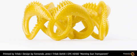 Пластик для 3D-принтера Fillamentum CPE HG100 Morning Sun