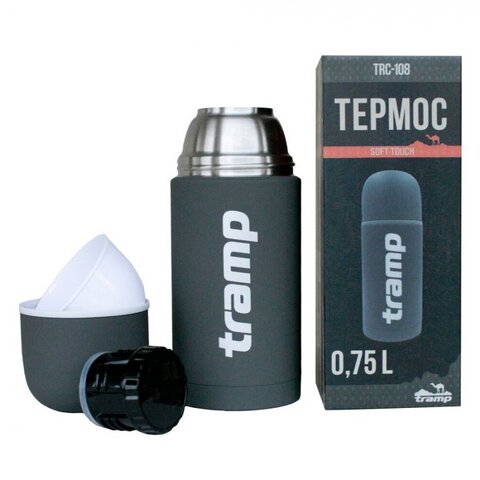 Картинка термос Tramp TRC-108 серый - 3