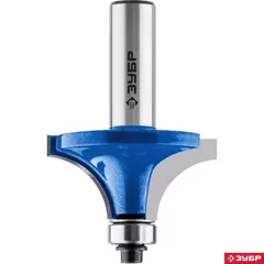 ЗУБР 44.5 x 22 мм, радиус 16 мм, фреза кромочная калевочная №1, Профессионал (28701-44.5)