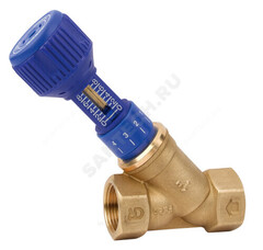 Клапан балансировочный ручной латунь 727ОТ Ду 40 Ру20 Тмакс=120 оС ВР Kvs=28.46м3/ч без ниппелей Cimberio CIM 727OT 112