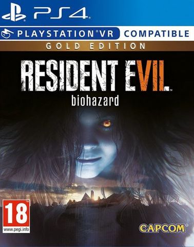 Resident Evil 7: Biohazard - Gold Edition (диск для PS4, поддержка VR, интерфейс и субтитры на русском языке)