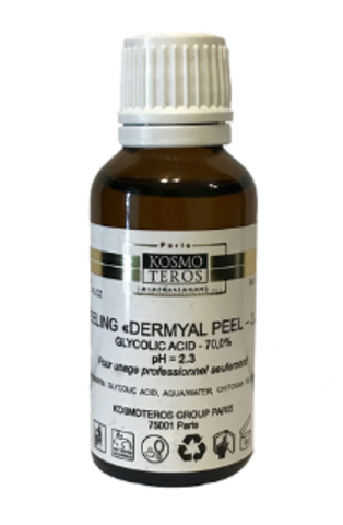 Гликолевый пилинг/ Peeling Chimique Glycolic Acid - 70% (pH - 2,3), Kosmoteros, 30 мл
