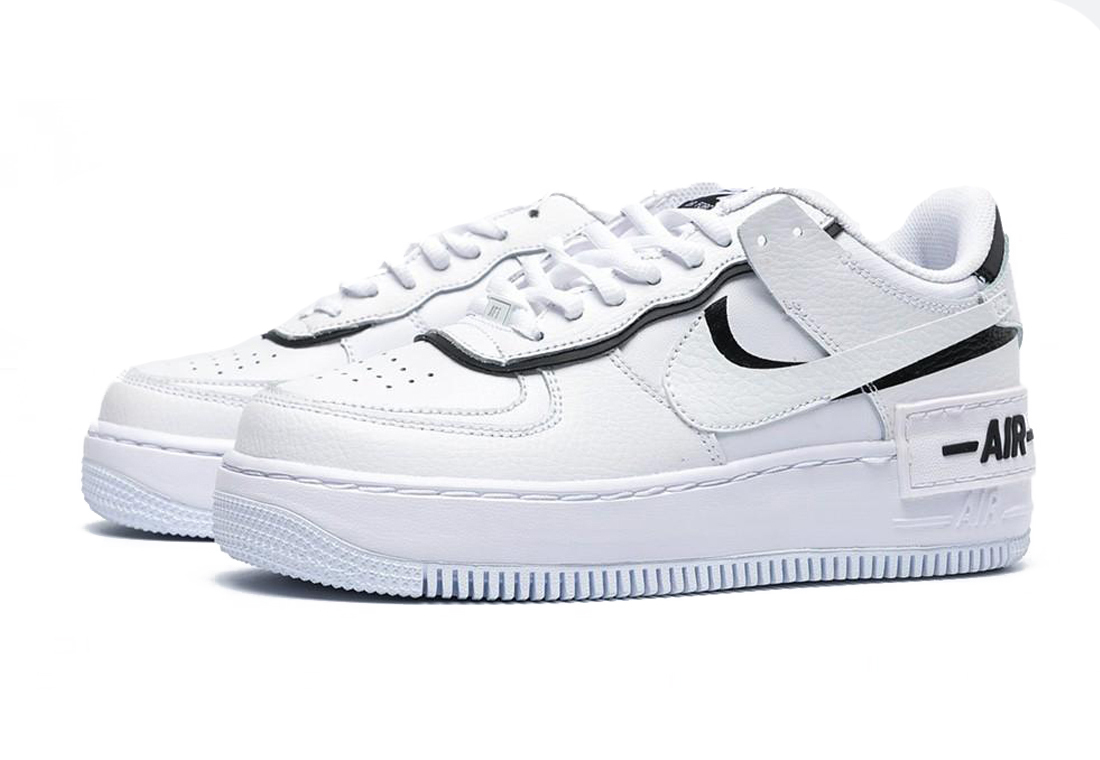 air force 1 shadow white aurora black