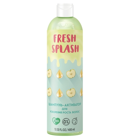 Fresh Splash Шампунь-активатор для ускорения роста волос, 400 мл (Bio World)
