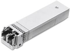 TP-Link SM5110-SR, SFP+ модуль 10 Гбит/с, разъём LC, 50/125 мкм или 62,5/125 мкм многомод, длина волны 850 нм, дальность до 300 м.
