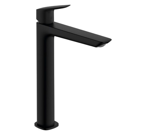 Hansgrohe Logis 71257670 Высокий смеситель для раковины (чёрный матовый)