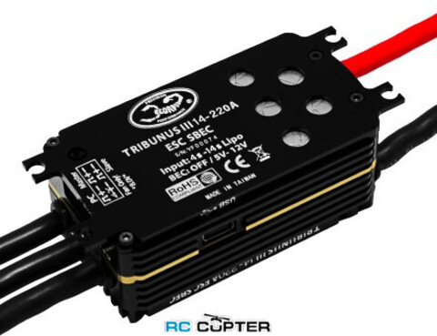 ESC регулятор мотора Scorpion Tribunus III 14-220A 4-14S SBEC
