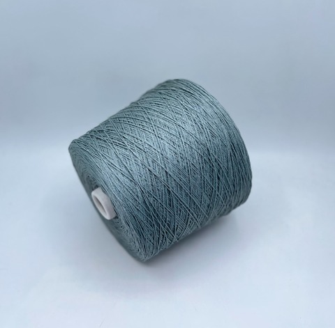 Luxury Selection by Ri.Go (пр.Италия), art-Seta shappe ,550м/100гр. 100%Шелк Шаппе , цвет-Голубовато-зеленая сталь(207/636), арт-34322