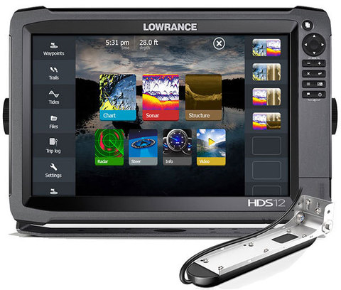 Комплект Lowrance HDS-12 + TotalScan Skimmer