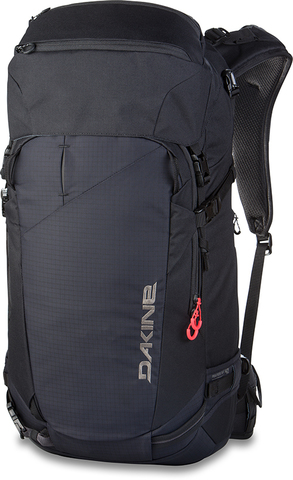 Картинка рюкзак горнолыжный Dakine Poacher Ras 42L Black - 1