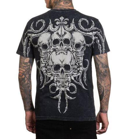 Affliction | Футболка мужская Legion Asunder Tee A27713 сзади