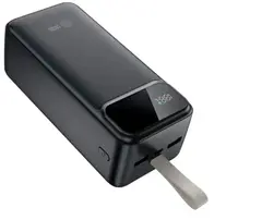 Мобильный аккумулятор Cactus CS-PBFSND-40000 40000mAh 65W 3A черный