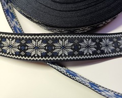 Тесьма жаккард, ш. 2,5 см