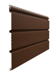 Döcke STANDARD Софит с центральной перфорацией (Каштан)