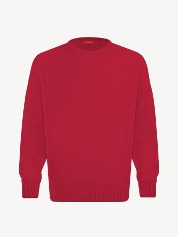 Джемпер оверсайз из экохлопка