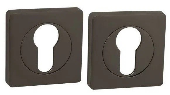 Накладка квадрат на цилиндр Инерта FZ14-HL GR, цвет графит (гарантия - 12 месяцев)