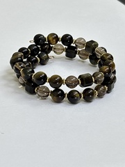 Раухтопаз (браслет из натуральных камней)